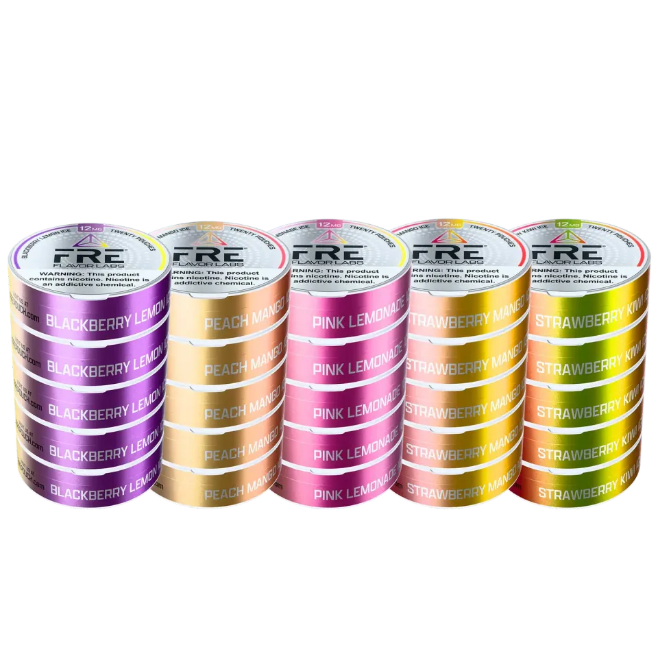 Fre FRE Labs Taster Bundle sachets 25 boîtes 5 parfums