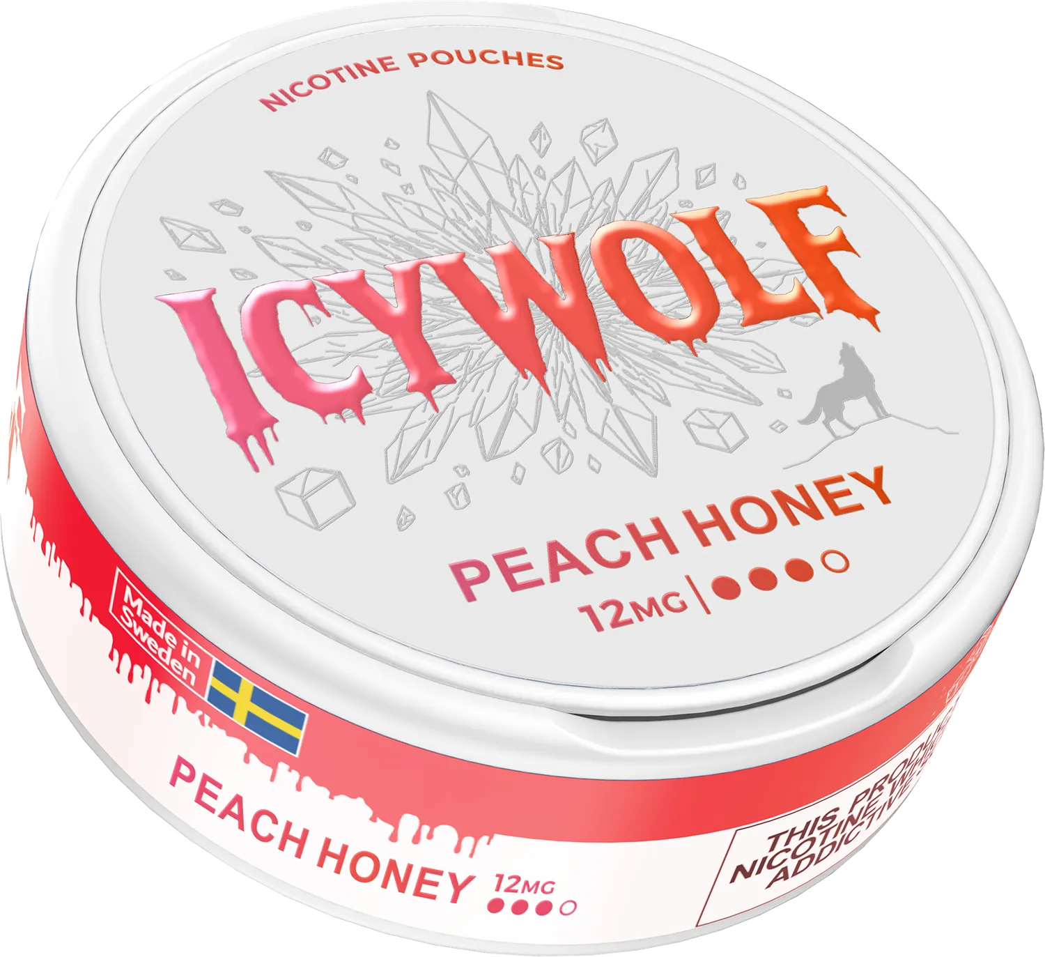 ICY WOLF Peach Honey sachets de nicotine