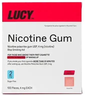 Lucy Quit Quit Gum gomme à mâcher