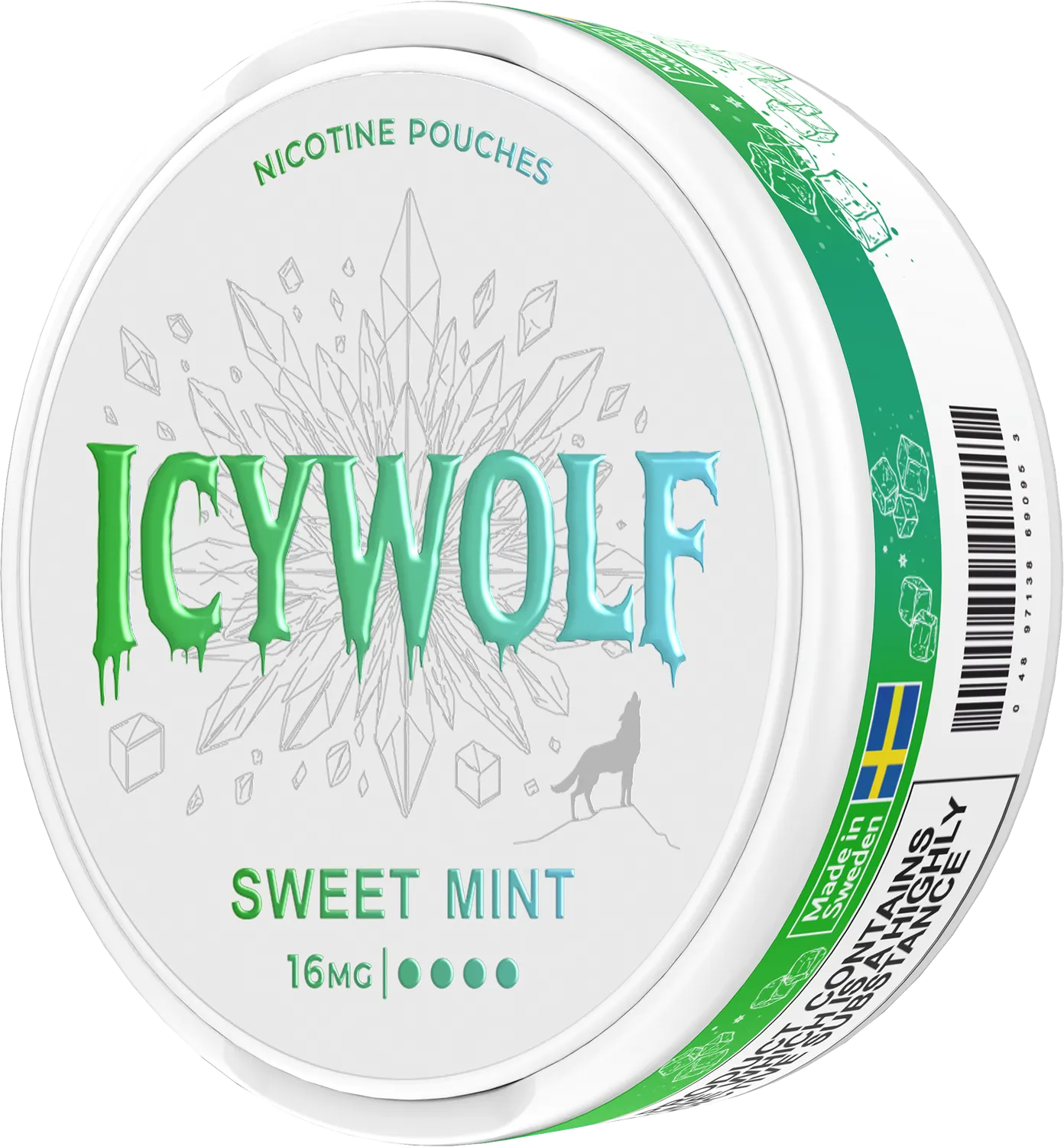 ICY WOLF Sweet Mint sachets de nicotine