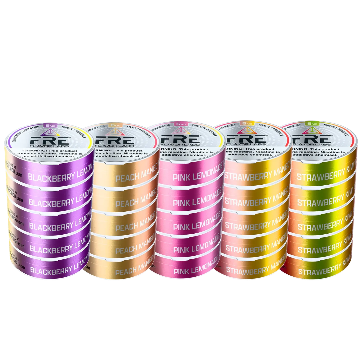 Fre FRE Labs Taster Bundle sachets 25 boîtes 5 parfums