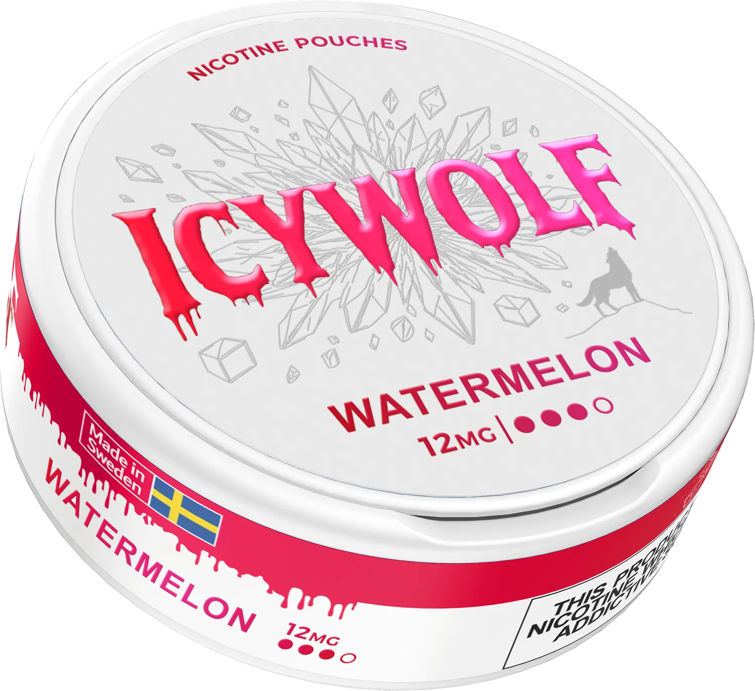 ICY WOLF Watermelon sachets de nicotine
