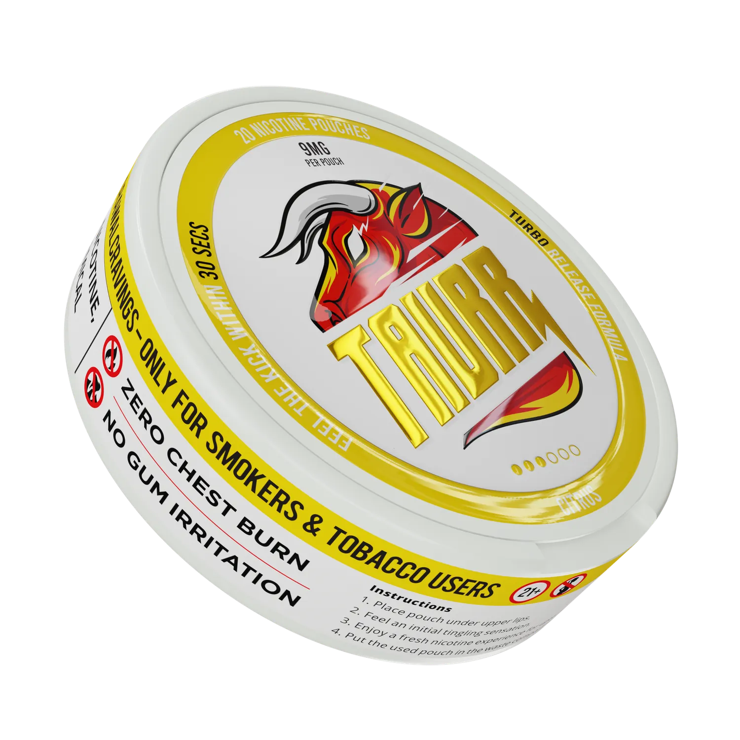 TAURR Citrus sachets de nicotine