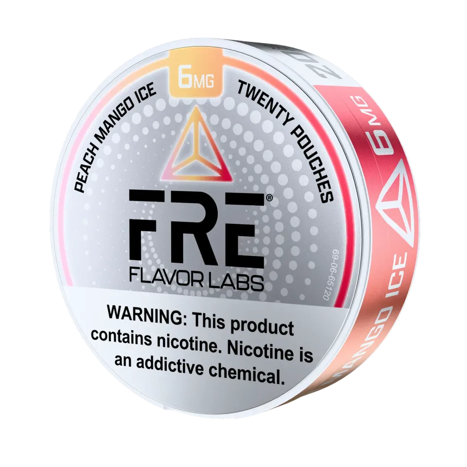 Fre Peach Mango Ice sachets de nicotine