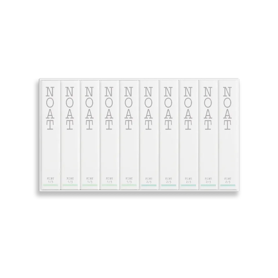 NOAT Mint sachets intensite au choix