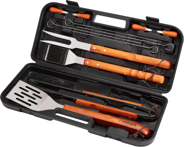 Fre BBQ Accessories Set set d’ustensiles barbecue 13 pièces inox