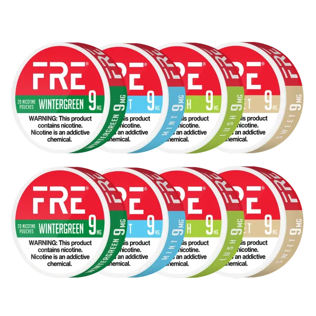 Fre Variety Bundle sachets de nicotine assortiment