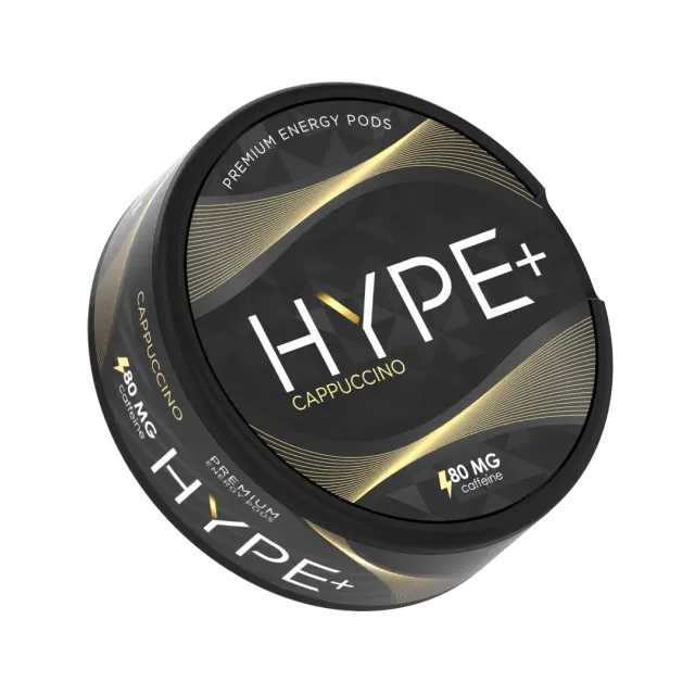 HYPE+ Cappuccino Energy sachets caféine 80 mg 20 sachets café