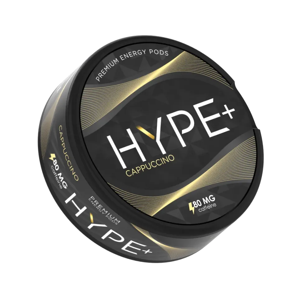 HYPE+ Cappuccino Energy sachets caféine 80 mg 20 sachets café