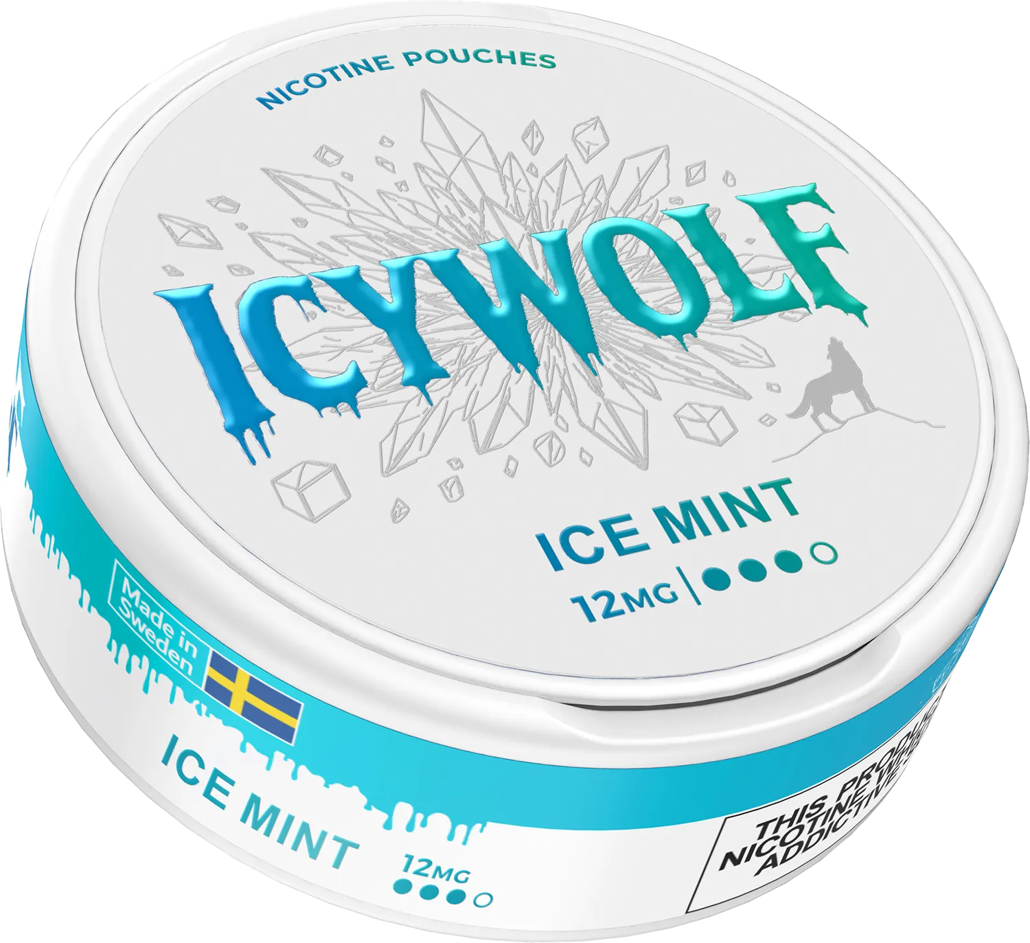 ICY WOLF Ice Mint sachets menthol