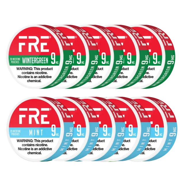 Fre Mint Mixer sachets nicotine menthe