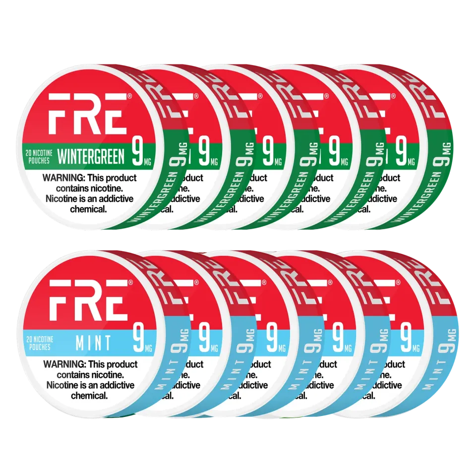 Fre Mint Mixer sachets nicotine menthe