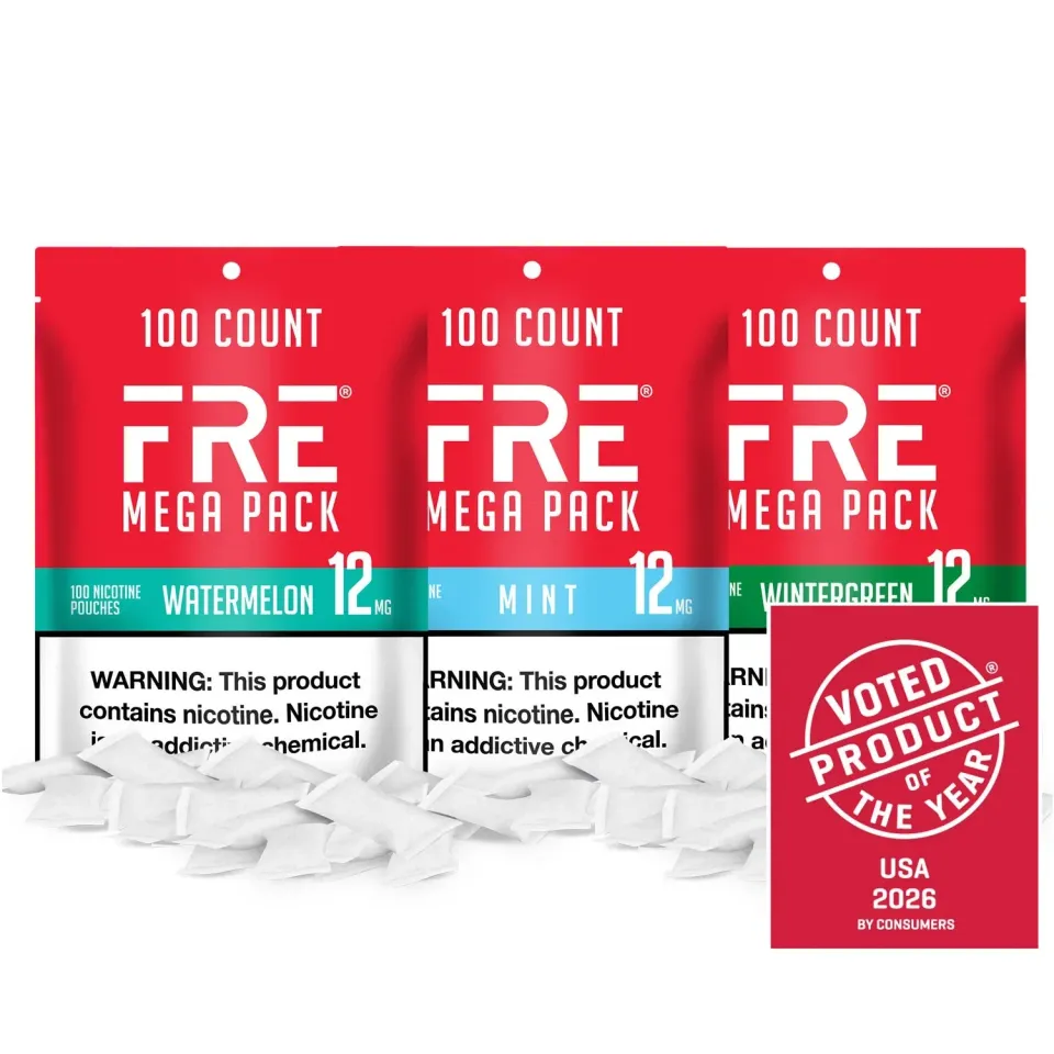 Fre Watermelon Mega Pack sachets nicotine