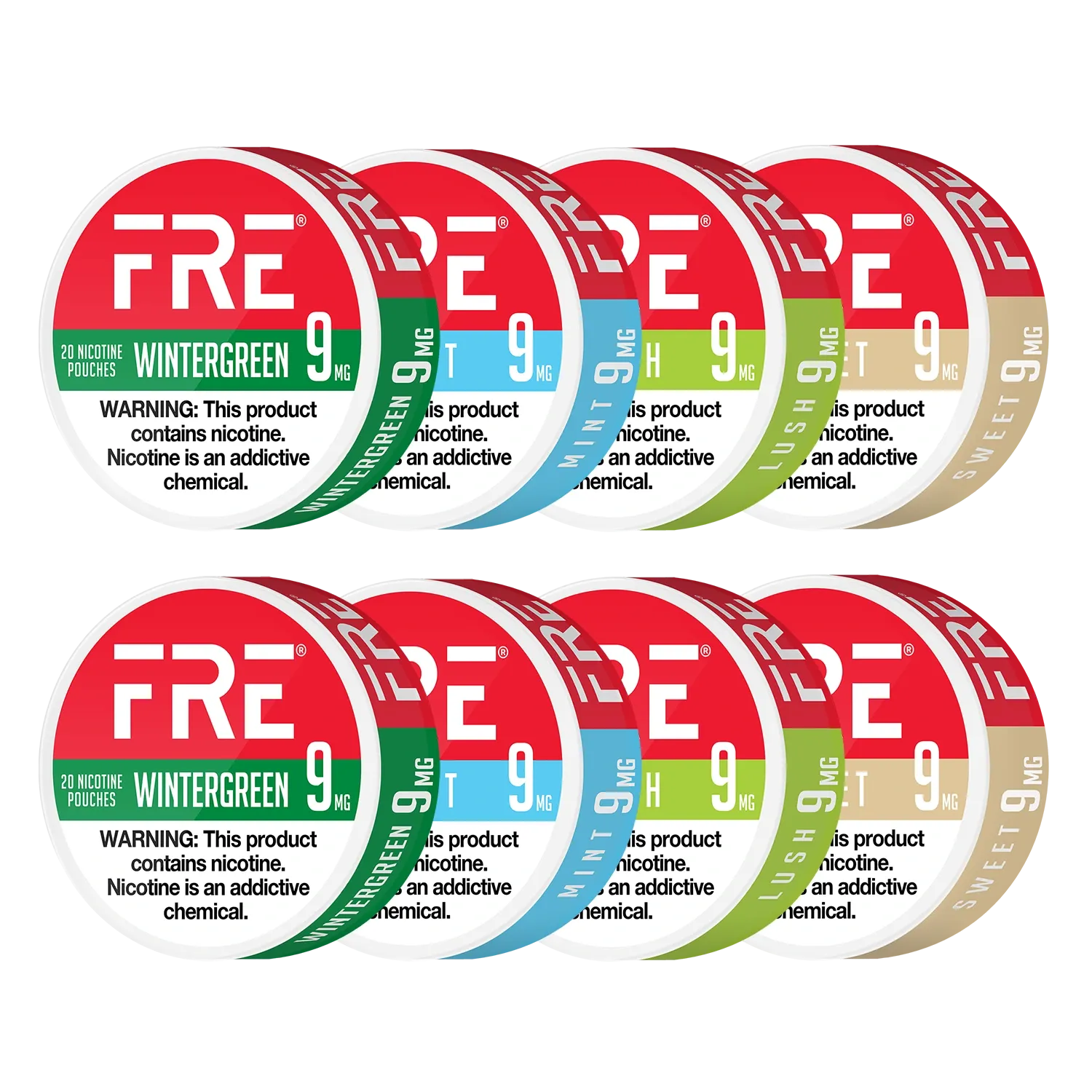 Fre Variety Bundle sachets de nicotine assortiment