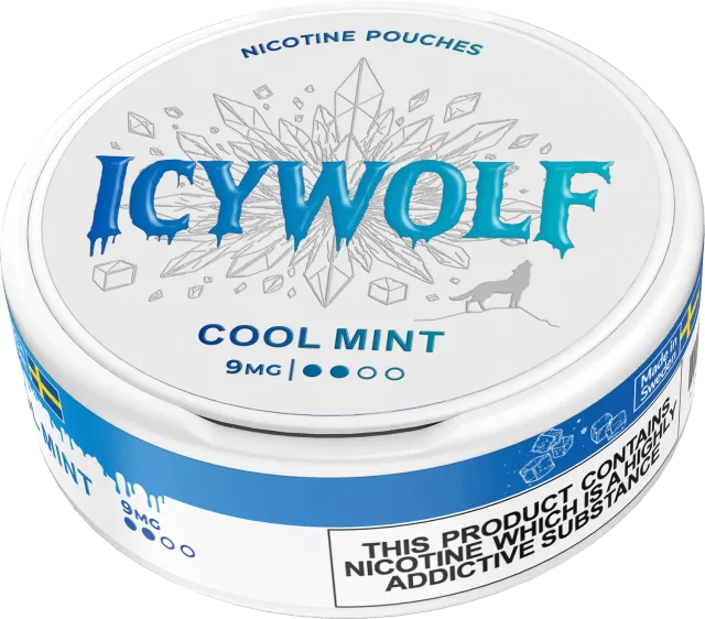 Icy Wolf Cool Mint sachets nicotine menthe