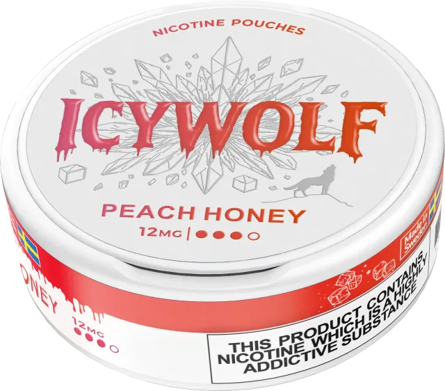 ICY WOLF Peach Honey sachets de nicotine