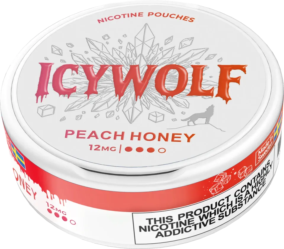 ICY WOLF Peach Honey sachets de nicotine