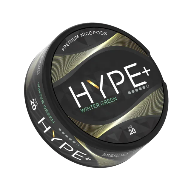 HYPE+ Winter Green sachets de nicotine 20 sachets menthe