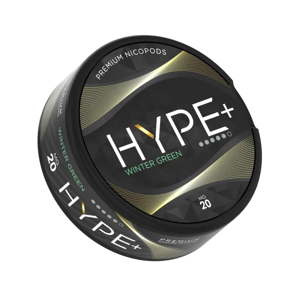 HYPE+ Winter Green sachets de nicotine 20 sachets menthe
