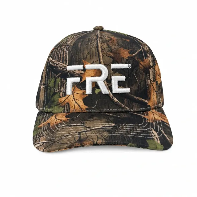 Fre Camo Hat casquette camouflage broderie ajustable outdoor