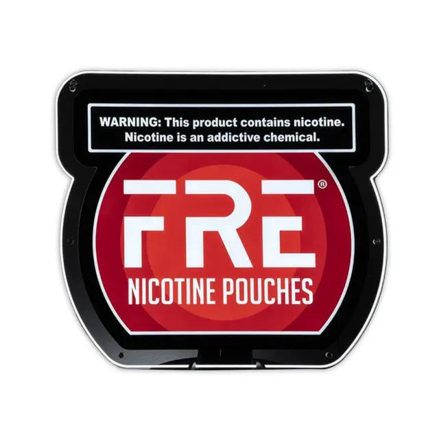 Fre LED enseigne lumineuse logo rouge 58 x 51 cm