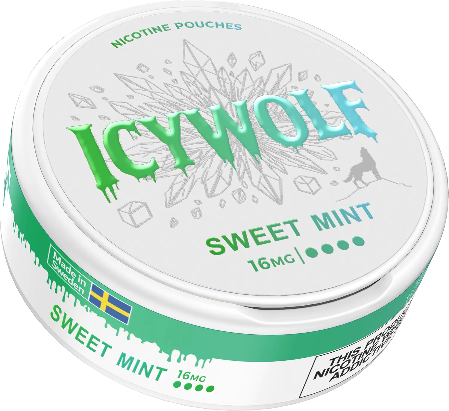 ICY WOLF Sweet Mint sachets de nicotine