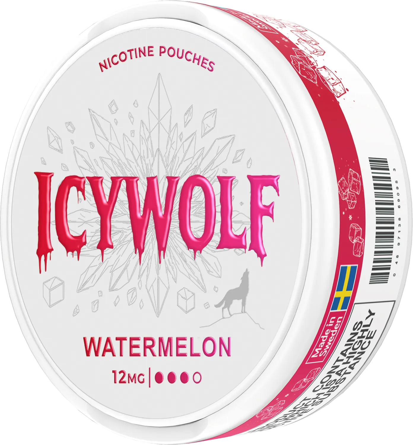 ICY WOLF Watermelon sachets de nicotine