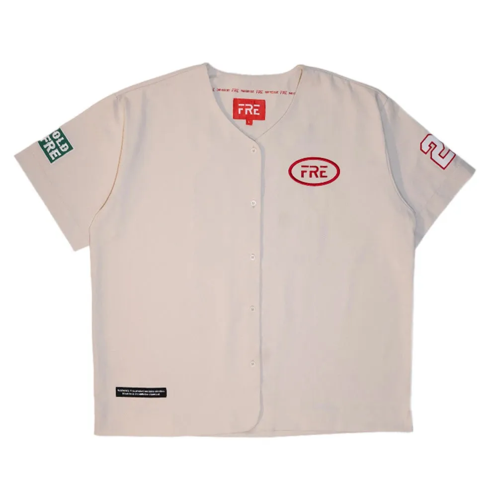 Fre Baseball Jersey maillot de baseball en coton