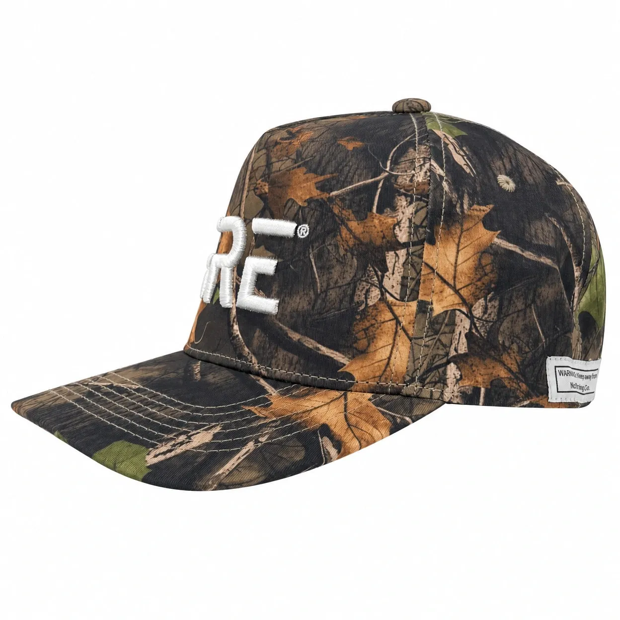 Fre Camo Hat casquette camouflage broderie ajustable outdoor