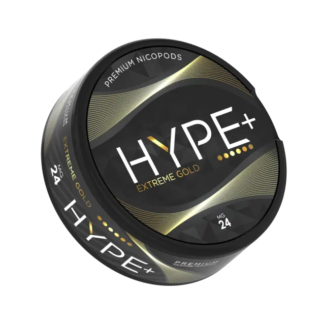 HYPE+ Extreme Gold sachets nicotine 24 mg 20 sachets fort