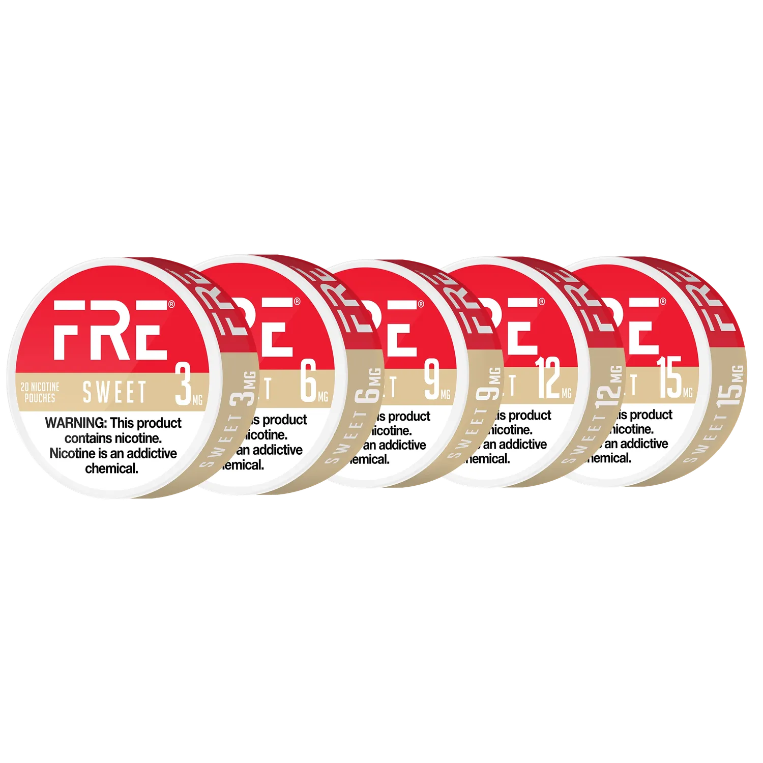 Fre sachets nicotine parfum dosage format au choix
