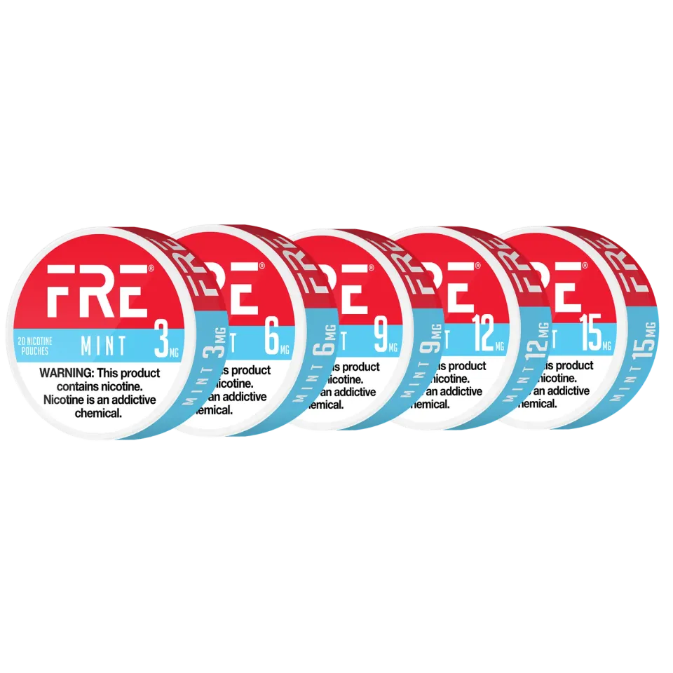 Fre sachets nicotine parfum dosage format au choix