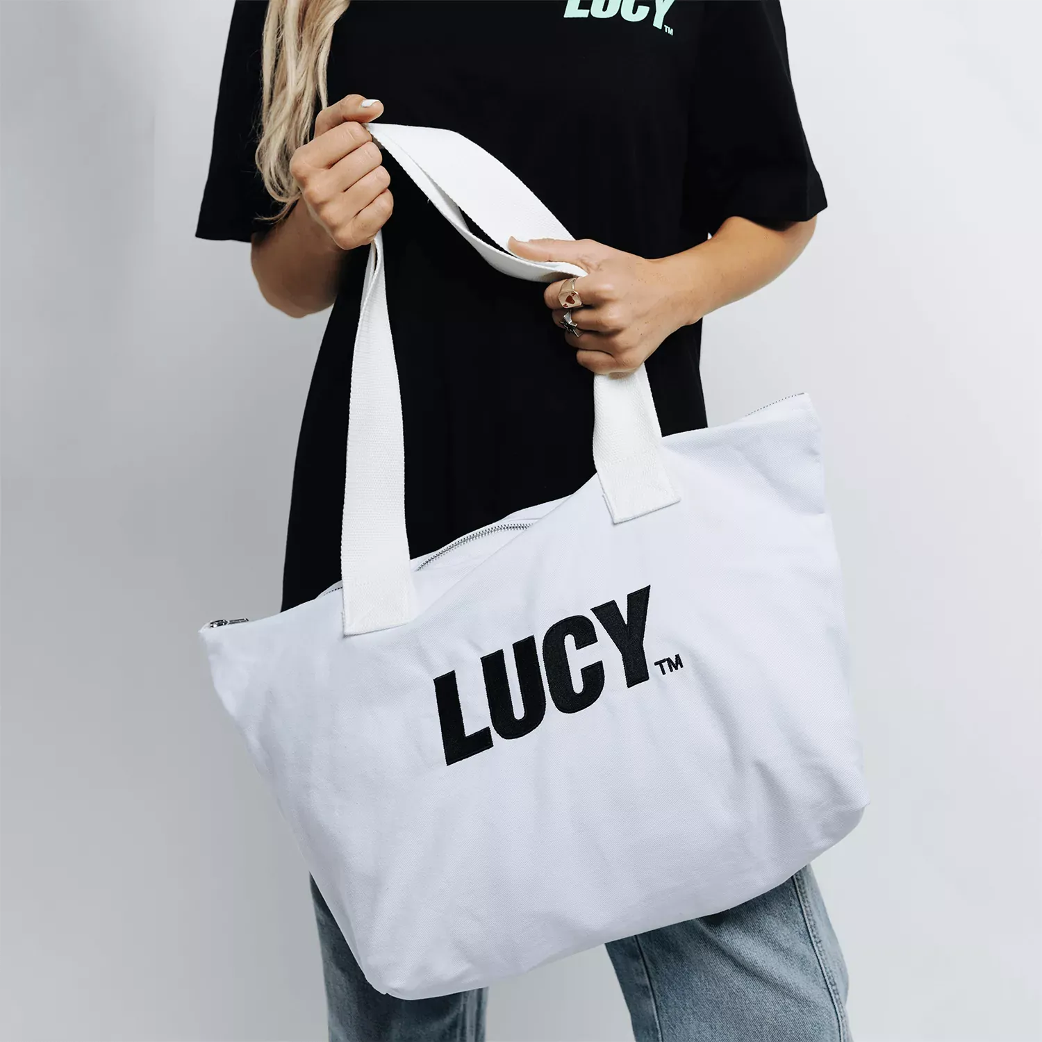 Lucy Breakers Vibes tote bag en toile