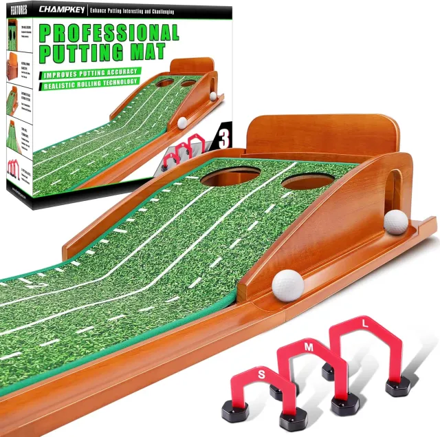 Fre tapis putting golf intérieur retour balle précision