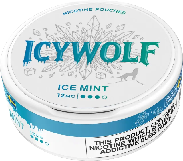 ICY WOLF Ice Mint sachets menthol