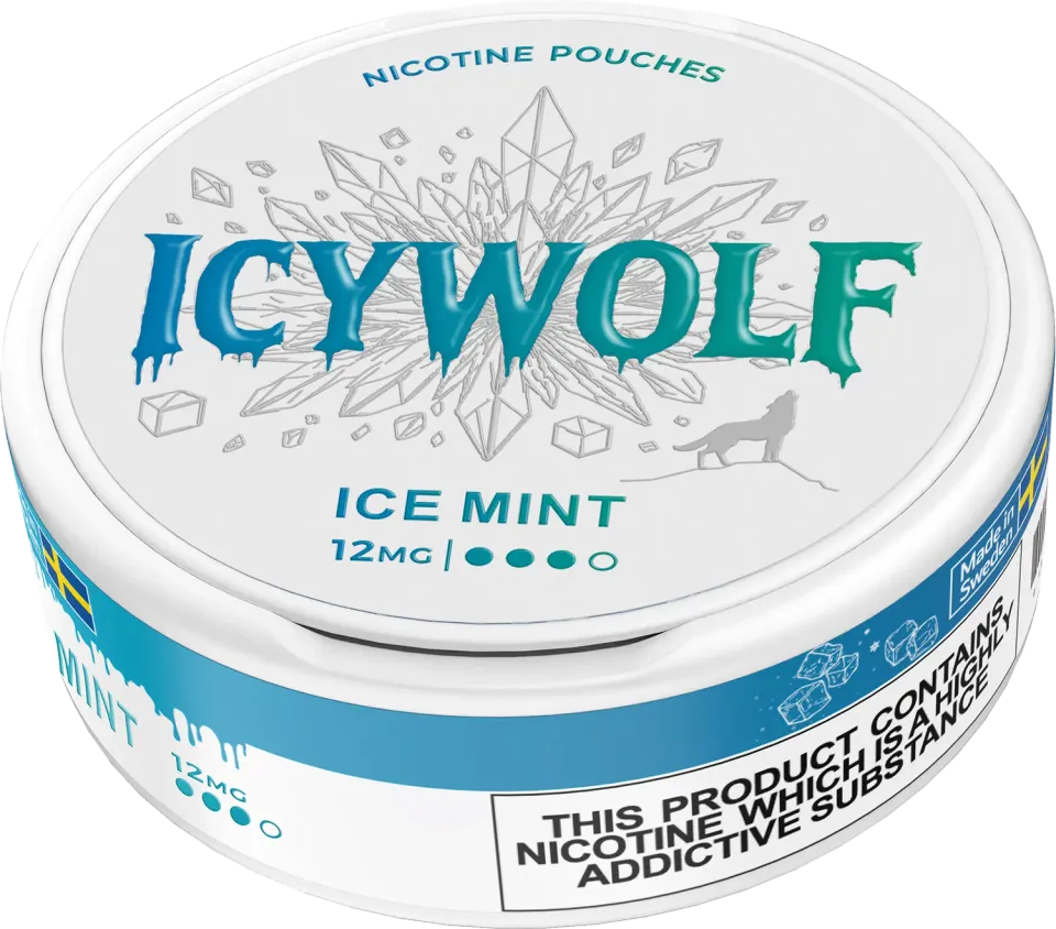 ICY WOLF Ice Mint sachets menthol