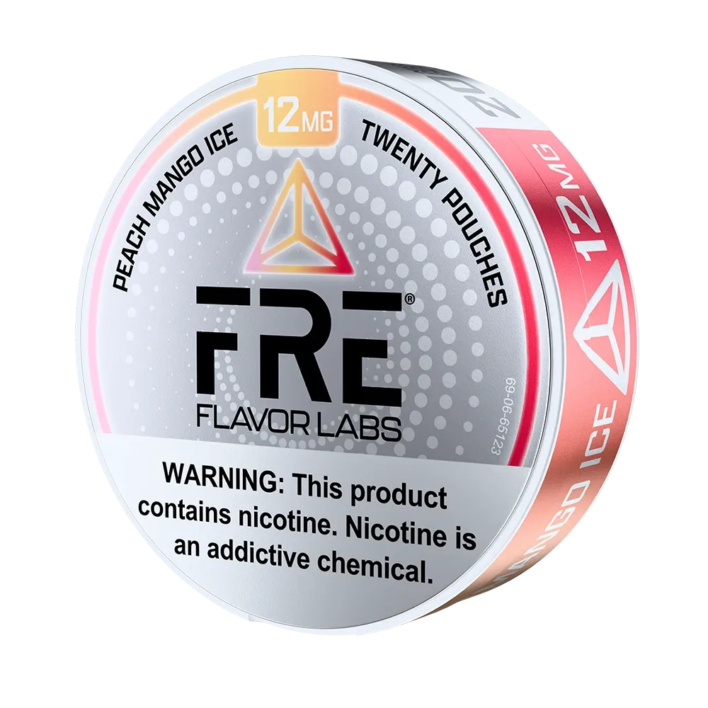 Fre Peach Mango Ice sachets de nicotine